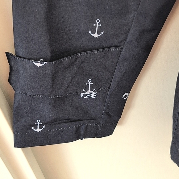 Princess Cruises Womens Small Raincoat Lightweight Jacket Blue Nautical Gorpcore - Picture 4 of 8